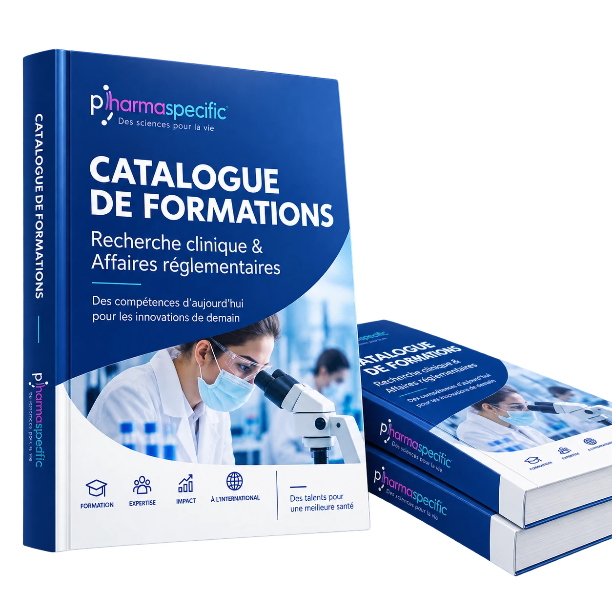 Catalogue de formations Pharmaspecific en recherche clinique et affaires réglementaires
