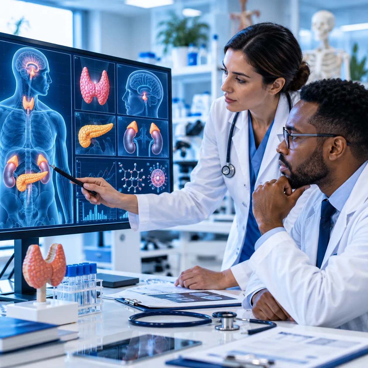 études cliniques en endocrinologie