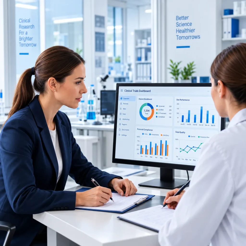 Monitoring des essais cliniques